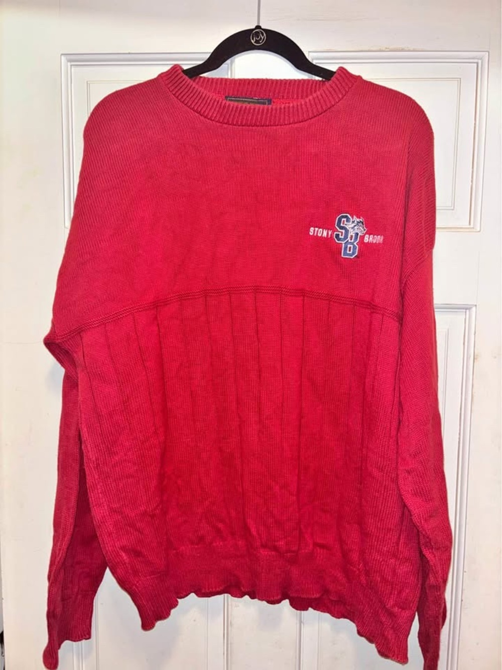 Red Women's Crewneck Sweater